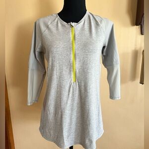 Lululemon 1/2 Zip Top Removed Tag Size 6  Spincity Cycling
